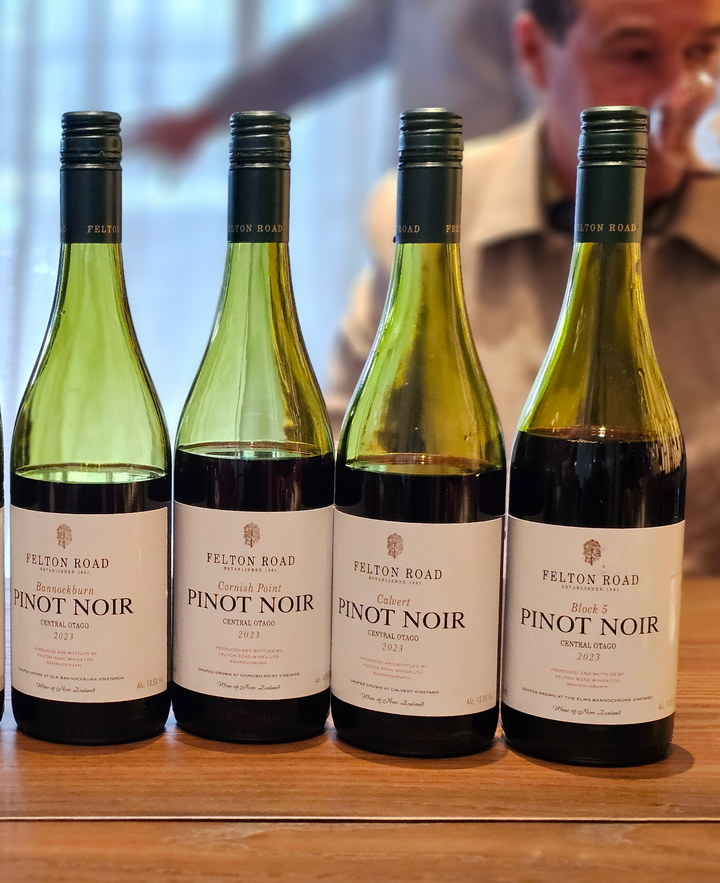 A 20 year Pinot Noir Journey with Felton Road's Blair Walter.